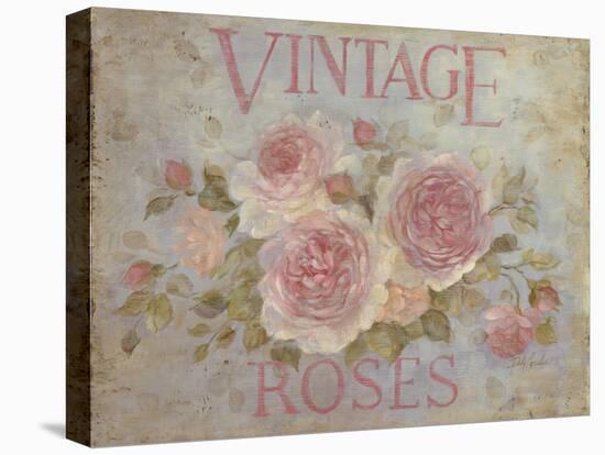 Vintage Rose-Debi Coules-Stretched Canvas