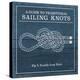 Vintage Sailing Knots V-Mary Urban-Stretched Canvas