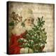 Vintage Santa 2-Kimberly Allen-Stretched Canvas