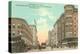 Vintage Street Scene, San Diego, California-null-Stretched Canvas