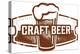 Vintage Style Craft Beer Sign-daveh900-Stretched Canvas