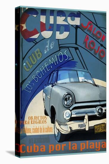 Vintage Travel III-Sidney Paul & Co.-Stretched Canvas