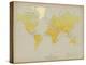 Vintage World Map-The Vintage Collection-Stretched Canvas