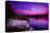 Violet Sunset over A Calm Lake-SHS Photography-Premier Image Canvas