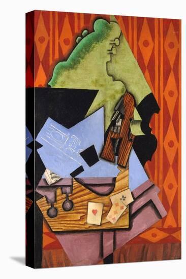Violin and Playing Cards on a Table-Juan Gris-Premier Image Canvas