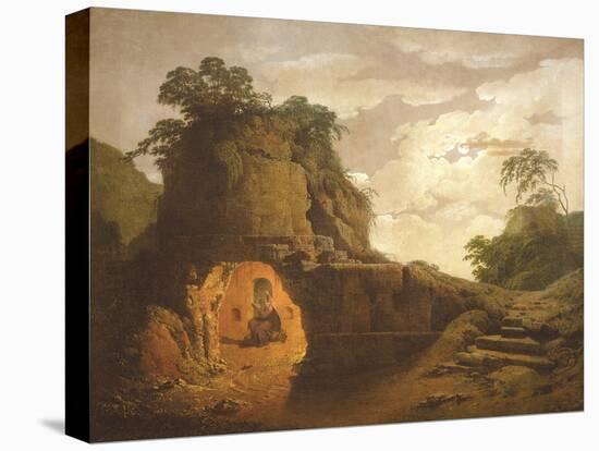 Virgil's Tomb, with the Figure of Silius Italicus, 1779-Joseph Wright-Premier Image Canvas