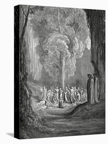 Virgil Shows the Tree to Dante, 1880-Gustave Doré-Premier Image Canvas