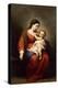 Virgin and Child, c.1670-72-Bartolome Esteban Murillo-Premier Image Canvas