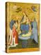 Virgin and Child Crowned by Angels, with St John the Evangelist, St Anthony Abbot, and Donor, 1400-Pavian School-Premier Image Canvas