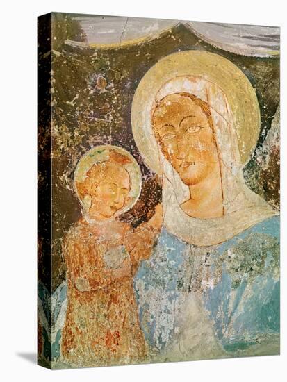 Virgin and Child (Fresco)-Italian School-Premier Image Canvas