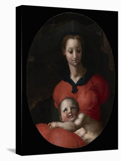 Virgin and Child, Known as the Madonna del Libro, c.1545-46-Jacopo Pontormo-Premier Image Canvas