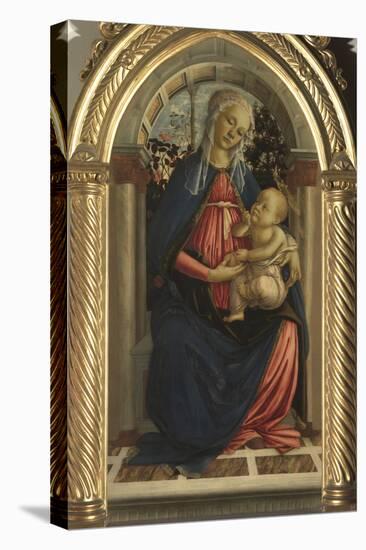 Virgin and Child (the Madonna of the Roses)-Sandro Botticelli-Premier Image Canvas