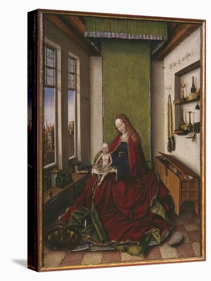 Virgin and Child with a Book-Jan van Eyck-Premier Image Canvas