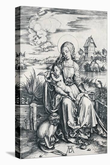 Virgin and Child with a Monkey, 1506-Albrecht Dürer-Premier Image Canvas