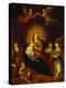 Virgin and Child with Music Making Angels-Frans Francken the Younger-Premier Image Canvas