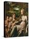 Virgin and Child, with Saints Catherine and John-Parmigianino-Premier Image Canvas