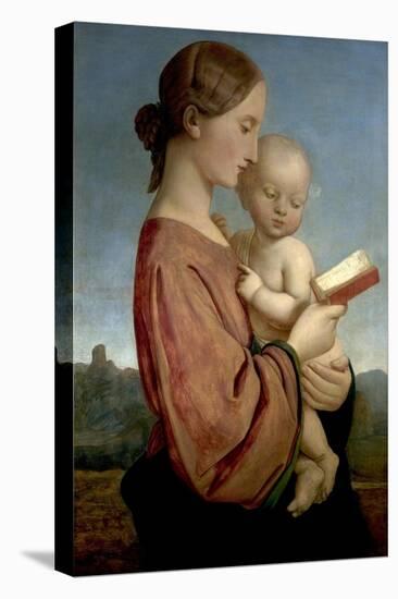 Virgin and Child-William Dyce-Premier Image Canvas