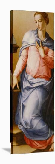 Virgin Annunciate, 1540-1545-Agnolo Bronzino-Premier Image Canvas