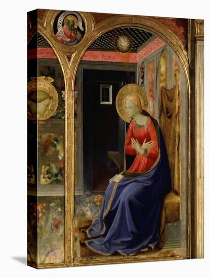 Virgin Mary, from the Annunciation, C. 1440, Altarpiece from Convent of Montecarlo (Detail)-Fra Angelico-Premier Image Canvas