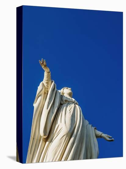 Virgin Mary Statue, San Cristobal Hill, Santiago, Chile, South America-Karol Kozlowski-Premier Image Canvas