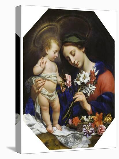 Virgin Mary with the Infant Christ, 1649-Carlo Dolci-Premier Image Canvas