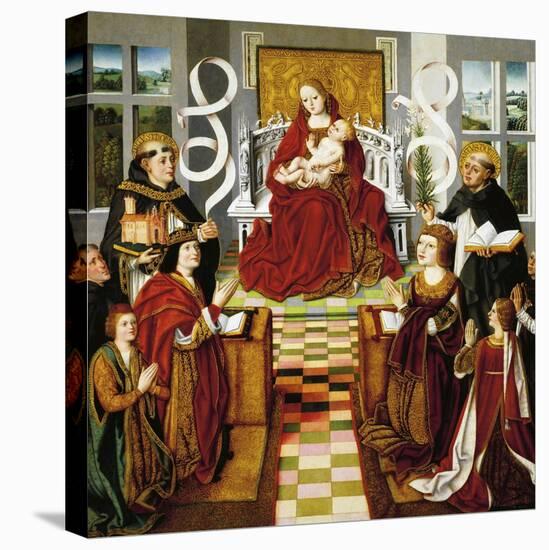 Virgin of Catholic Monarchs, 1490-1495-Fernando Gallego-Premier Image Canvas