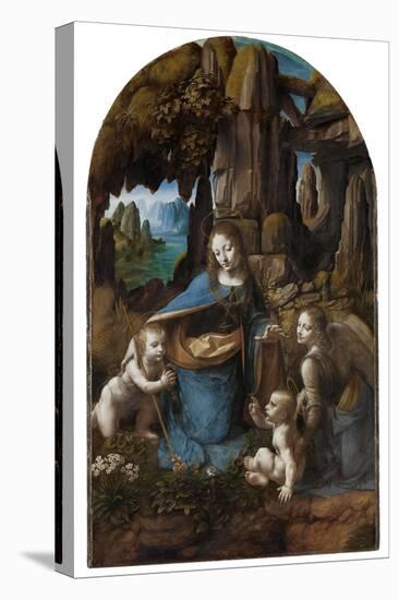 Virgin of the Rocks, 1503-1506-Leonardo Da Vinci-Stretched Canvas