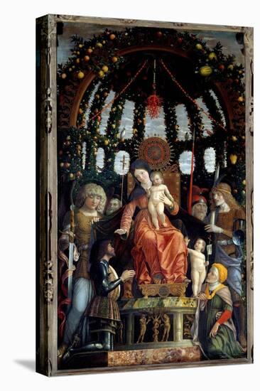 Virgin of Victory (Pala Della Vittoria) (Madonna Della Vittoria). the Virgin Mary is Represented: S-Andrea Mantegna-Premier Image Canvas