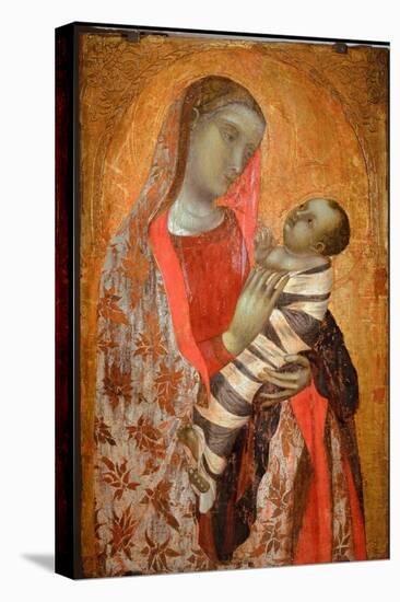 Virgin with Child - Oil on Panel, 1340-Ambrogio Lorenzetti-Premier Image Canvas