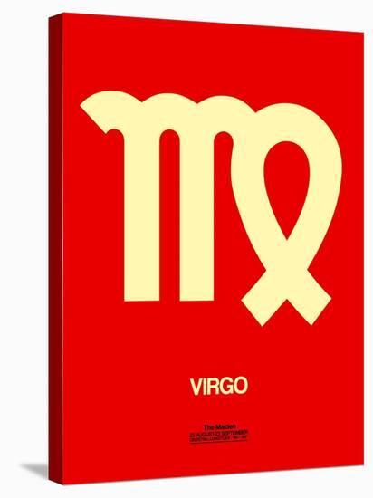Virgo Zodiac Sign Yellow-NaxArt-Stretched Canvas
