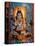 Vishnu Hindu God Mural, India-Dee Ann Pederson-Premier Image Canvas