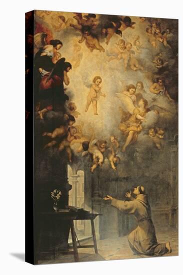 Vision of St. Anthony of Padua (1195-1231)-Bartolome Esteban Murillo-Premier Image Canvas