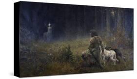 Vision of St. Hubert, 1892-Wilhelm Carl Räuber-Premier Image Canvas