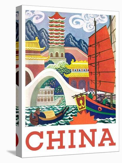 Visit China-The Saturday Evening Post-Premier Image Canvas