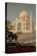 Visit India, the Taj Mahal, circa 1930-null-Premier Image Canvas