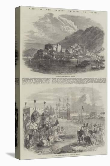 Visit of the Emperor Napoleon to Algeria-null-Premier Image Canvas