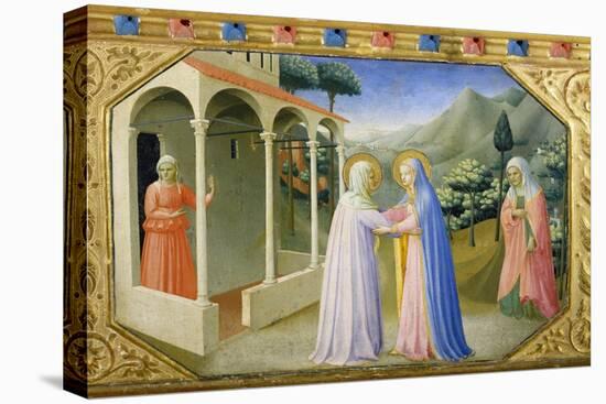 Visitation, from the Predella of the Annunciation Alterpiece-Fra Angelico-Premier Image Canvas