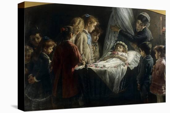 Visiting the Dead Little Girl (Visita Alla Piccola Morta)-Demetrio Cosola-Premier Image Canvas