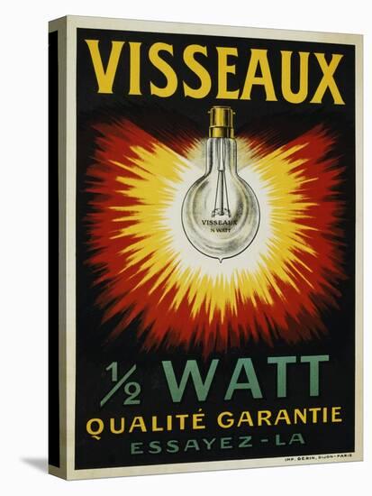 Visseaux 1/2 Watt Advertising Poster-null-Premier Image Canvas