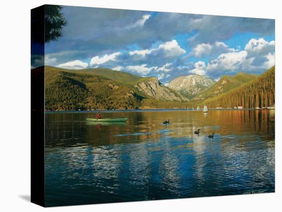 Vista of Grand Lake, Colorado-John Zaccheo-Premier Image Canvas