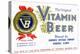 Vitamin Beer-null-Stretched Canvas