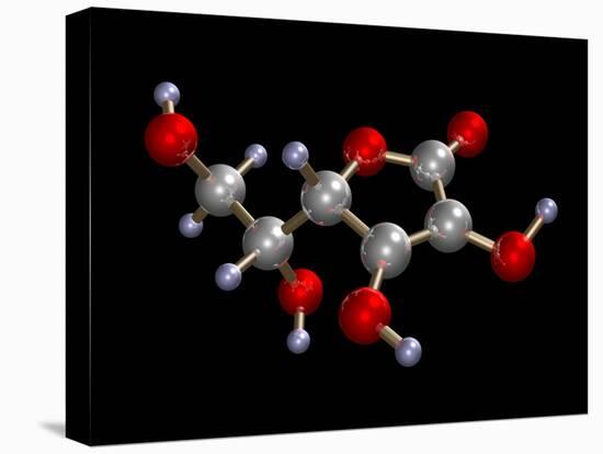 Vitamin C Molecule-Dr. Mark J.-Premier Image Canvas