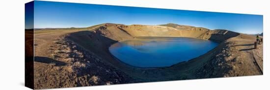 Viti, a huge explosion crater, Northern Iceland.  On March 29, 1875-null-Premier Image Canvas