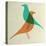 Vitra Eames House Birds II-Anita Nilsson-Stretched Canvas