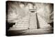 ¡Viva Mexico! B&W Collection - Chichen Itza Pyramid X-Philippe Hugonnard-Premier Image Canvas