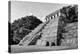 ¡Viva Mexico! B&W Collection - Mayan Temple of Inscriptions I - Palenque-Philippe Hugonnard-Premier Image Canvas