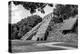 ¡Viva Mexico! B&W Collection - Mayan Temple of Inscriptions in Palenque III-Philippe Hugonnard-Premier Image Canvas