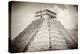 ¡Viva Mexico! B&W Collection - Pyramid Chichen Itza-Philippe Hugonnard-Premier Image Canvas