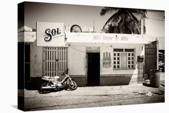 ¡Viva Mexico! B&W Collection - Supermarket Isla Mujeres-Philippe Hugonnard-Premier Image Canvas