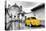 ?Viva Mexico! B&W Collection - Yellow VW Beetle Car in San Cristobal de Las Casas-Philippe Hugonnard-Premier Image Canvas